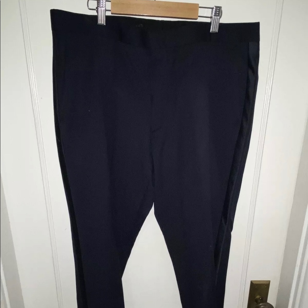 J Crew Ludlow Slim Tollegno 1900 Navy Tuxedo Pant